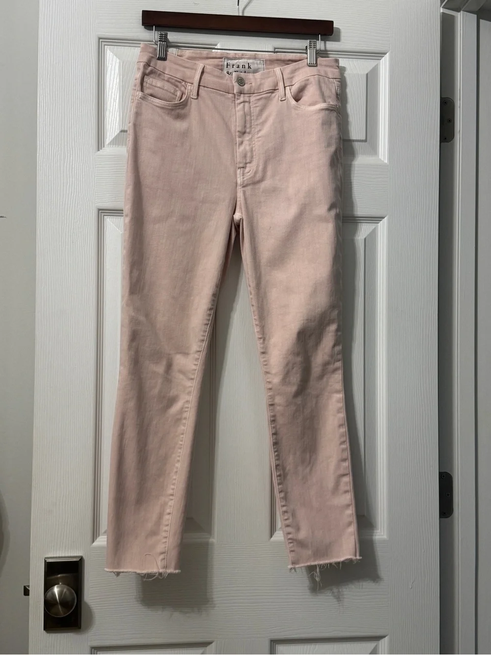 Frank & Eileen Sligo pink jeans